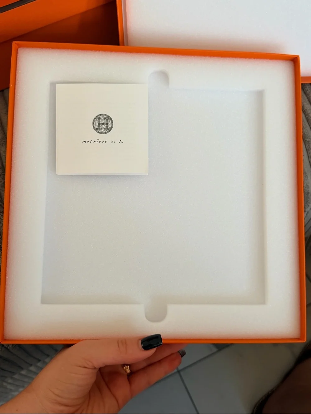 Orange Designer Boxes - Stack of Luxury Storage Boxes